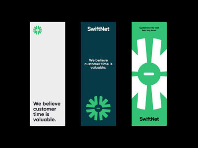 SwiftNet Branding Concept branding business cards data design graphic design icon logo logomark poster technology typography vector