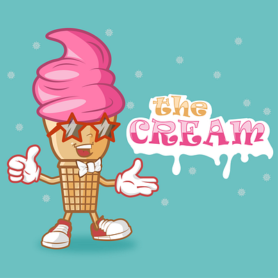 Ice cream design food graphic design ice cream illustration vector