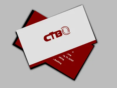CTB BANKING branding design logos