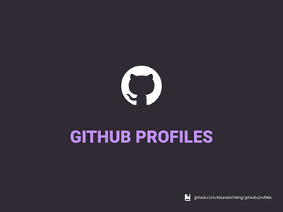 GITHUB PROFILES github profiles rest api search