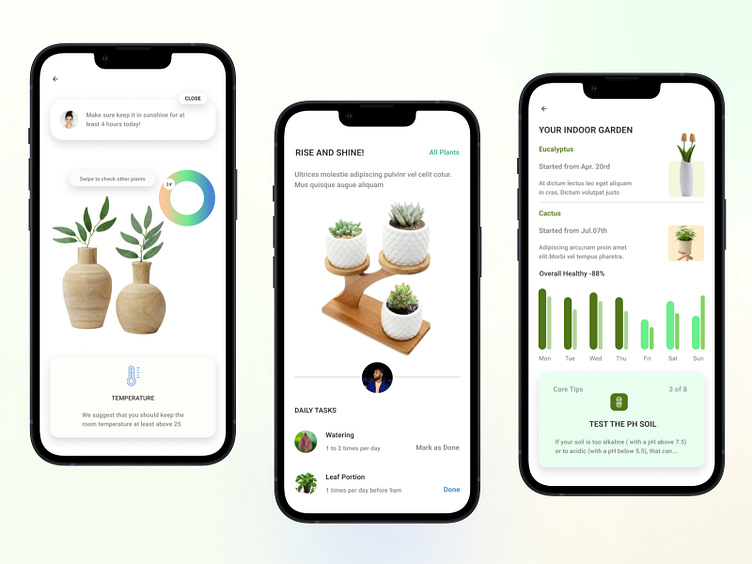 Greenhouse Mobile App by Din Islam on Dribbble