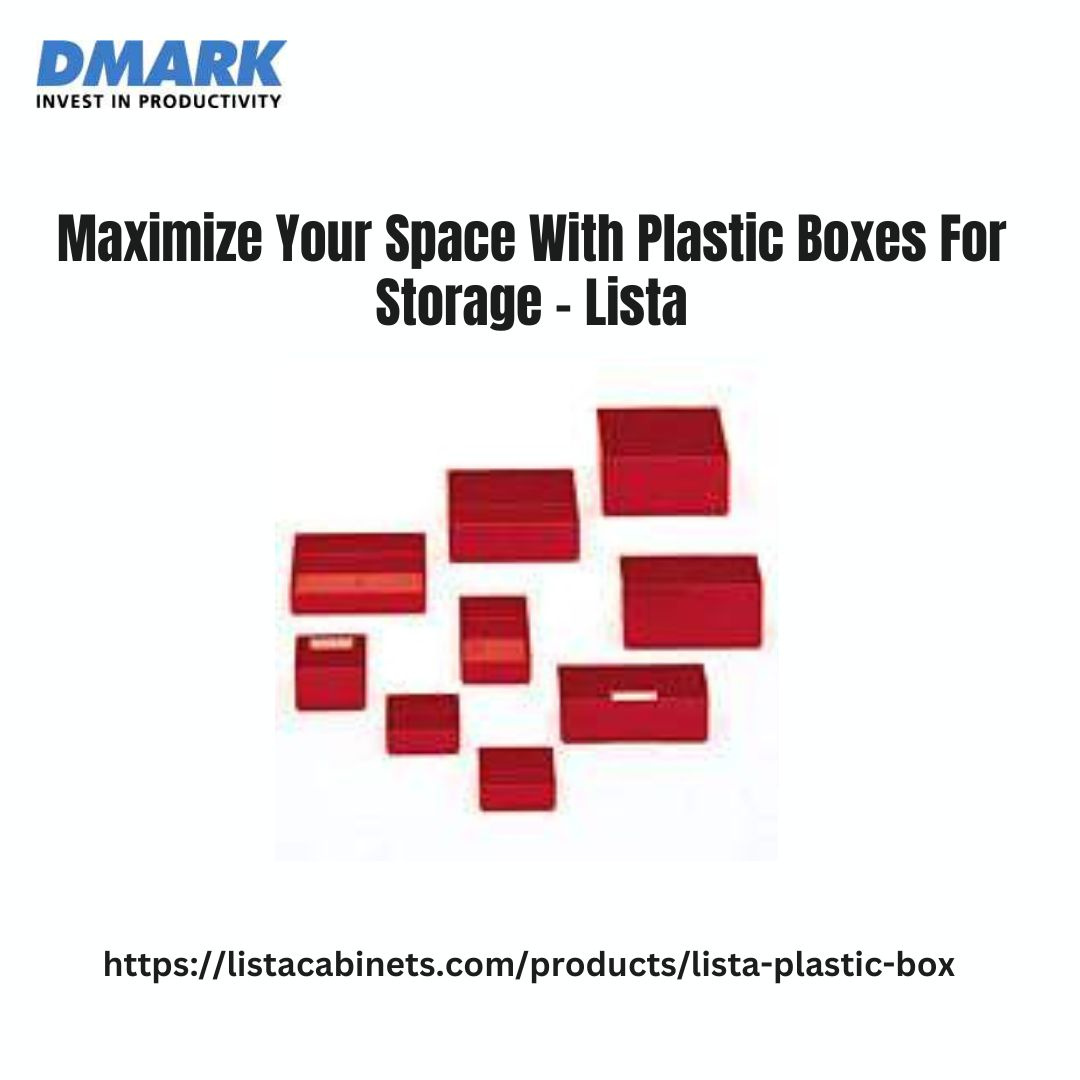 Maximize Your Space With Plastic Boxes For Storage Lista by Dmark on
