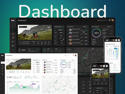 Dashboard | Web Design | Сyclist Assistant admin app assistant dashboard dashboard analytics dashboard design dashboard ui design figma graphs photoshop ui uiux user user dashboard user interface ux web web design web site