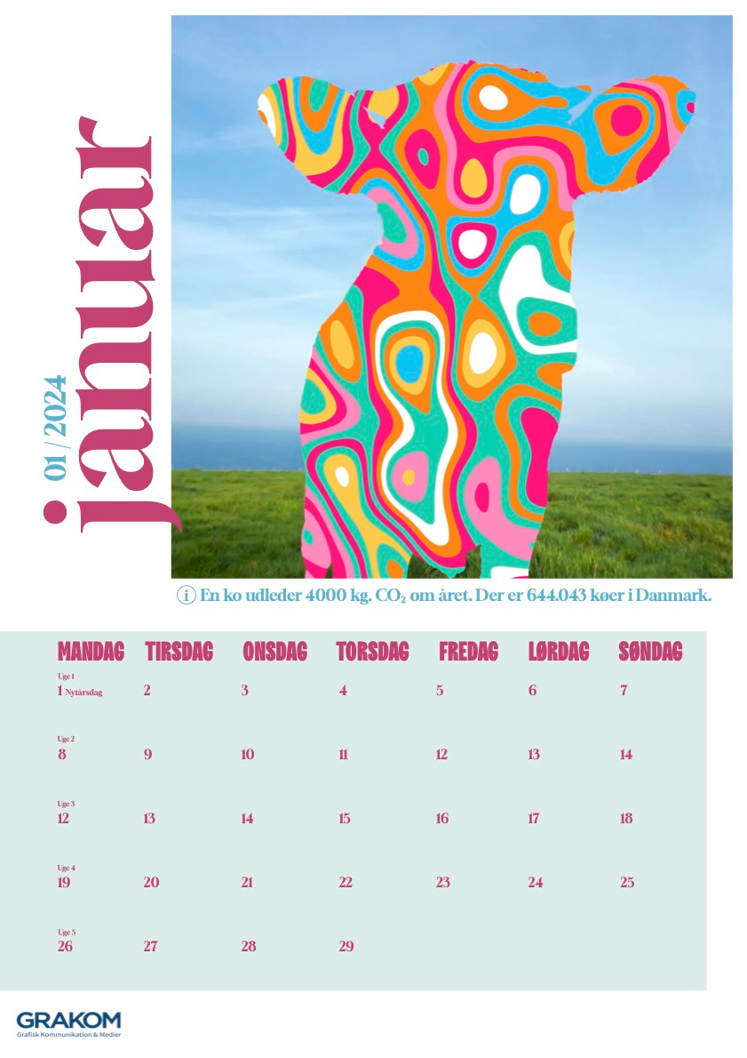 En side i Grakom kalenderen by Anna on Dribbble