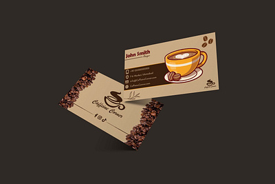 Caffeine Corner | Business Card Design carddesign coffeebusinesscarddesign coffeecarddesign coffeeshop