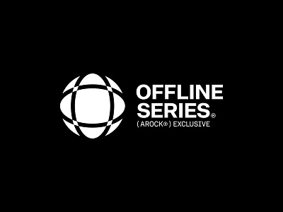 Offline Series AROCK® Exclusive branding design graphic design graphicdesign logo logodesign logotype vector