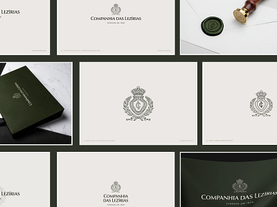 Companhia das Lezírias Luxury Branding brand branding design exclusive identity design logo luxury portugal premium wine wine branding