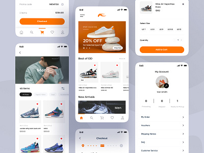 Kay Sneakers - Shoe Store Mobile App adidas app design best short dribbble footwear market marketplace nike online shop puma reebok shoe shoe app design shoe blog shoe ecommerce shoe shop shoe store shoe website design shoes store sneakers