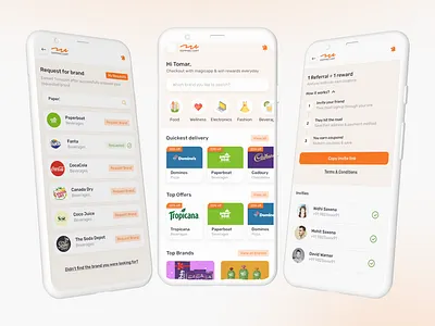 Shopping App android app app design appicaton design graphic design ios mobile app mobile interface ui ux