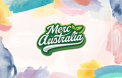 Merc Australia Logo Design 3d animation app branding design graphic design illustration logo ui vector