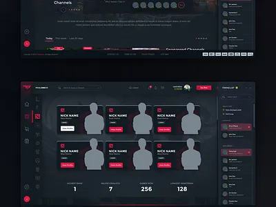 PHALANXCO eSport Team Community Website Design brand identity branding design digital art graphic graphic design illustration illustrator landing page logo typography ui ux vector visual identity web web design web identity website