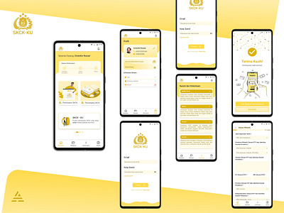 SKCK-KU: Makes it easier for users to make SKCK android app design figma skck ui ux