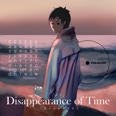 DISAPPEARANCE OF TIME - ALBUM COVER anime editorial