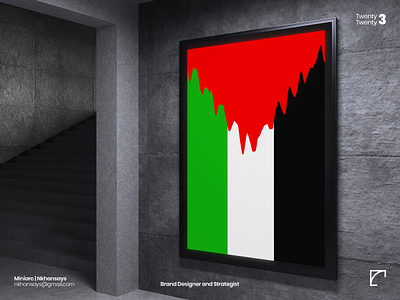 Palestine ad design creative ad creative poster graphics human rights minimal poster palestine poster social media vector visualization who