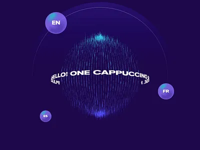 Voice Recognition Techology animation design futuristic illustration tech technology voice voice recognition