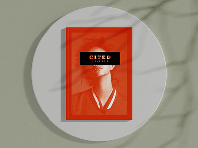 Cited Magazine brand identity branding design illustraion layout design maagazine photography editing print design type typography