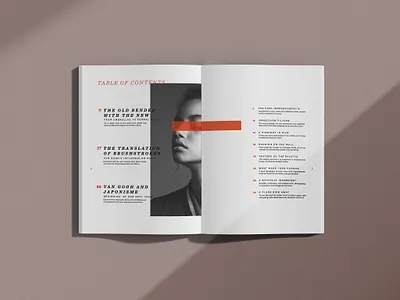 Cited Magazine - Table of Contents brand identity branding design double page spread graphic design illustraion indesign layout design logo magazine print print design type typography