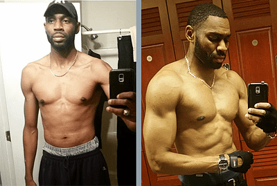 Injured diabetic gains 35 lbs of pure muscle!