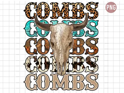 Combs combs cowboy cowboys cowgirl leopard western