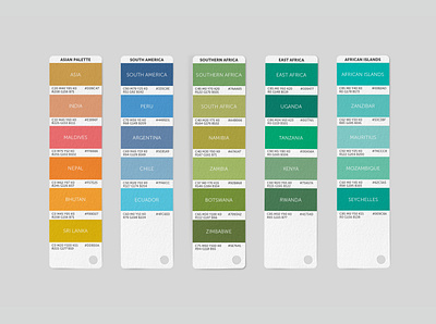 &Beyond Colour Palette brandcolour branddesign branding colorpalette colour colourpalette colourtreatment design designsystem graphic design hexvalues hospitality largepalette luxurybrands pantone productdesign systemdesign travelbrands ui visualidentity