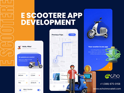 E Scooter App Development app development escooter app