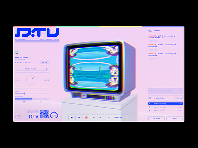Introducing DTV branding design ui uiux web webdesign