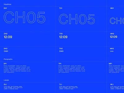 D.TV - Type sheet design ui uiux web