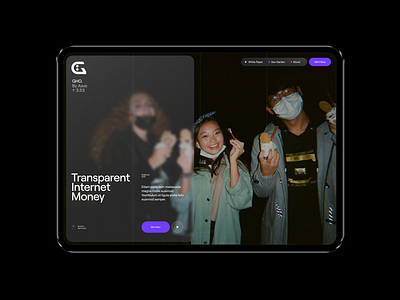 GHO. Website branding design ui uiux web webdesign