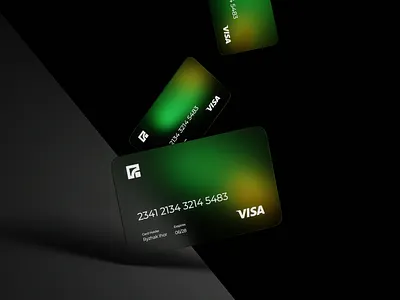 Bank card 3d 3d bank card design illustration ux