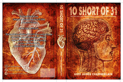 10 Short Of 31 - Book Cover book cover branding design digital collage graphic design illustration jacket design typography
