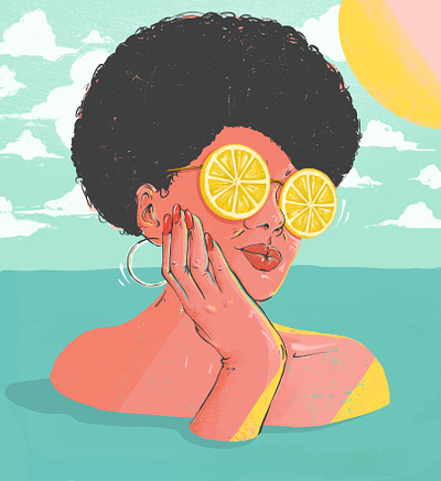 Lemonade / Editorial Illustration design digital illustration editorial illustration graphic design illustration poster design