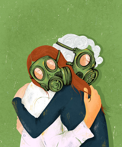 Pandemic Love design digital illustration editorial illustration graphic design illustration poster design