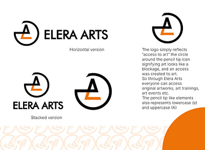 ELERA ARTS logo redesign graphic design logo design logos redesign
