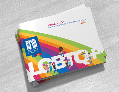 LGBTQ2S+ Pride and Joy Publication branding design graphic design logo publishing typography vector