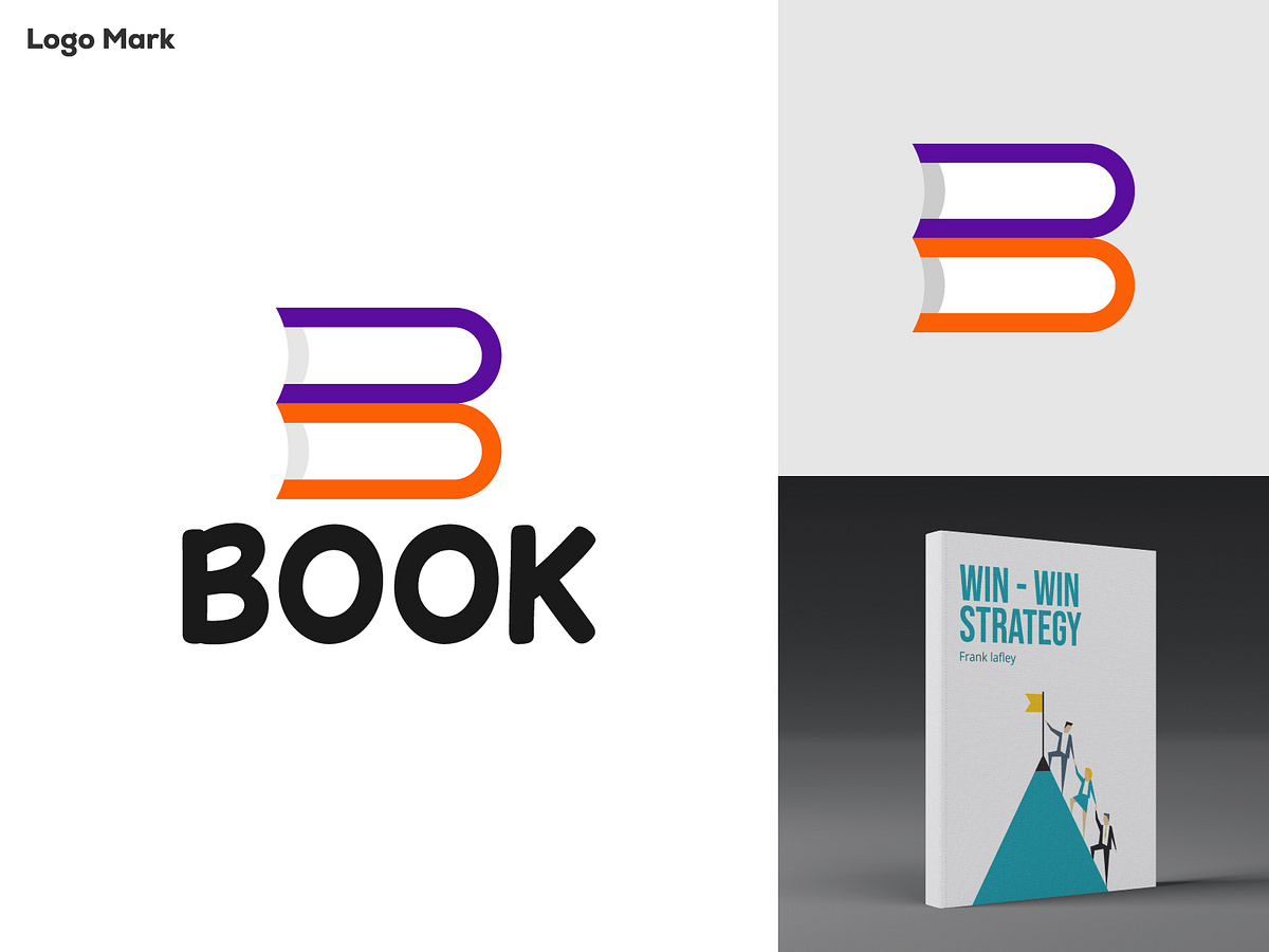 book logo minimalist