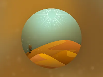 Dune desert dune figma gradient grain illustration movie ui