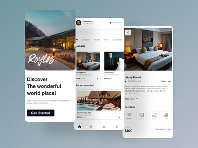 Hotel Booking app design app apps design branding figma hotel app hotel app design hotel booking ui ui design ux