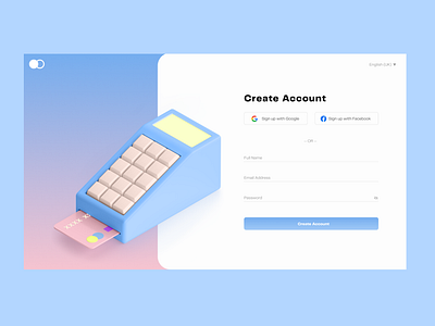 Daily UI — Sign Up 3d aesthetic cute daily daily 100 challenge daily ui challenge daily100 dailyui dailyuichallenge design kawaii pastel pay payment pink soft ui ui ux