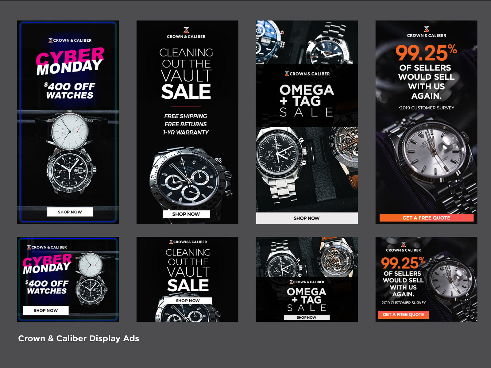 Display Advertising Design - Marketing by Tonya Keller on Dribbble