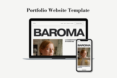 Portfolio Website Template e commerce online shop photography portfolio website prints shop product design service website squarespace 7.1 squarespace 7.1 template website template