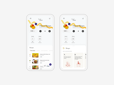 Grocery Delivery - Shopping Tips app delivery design ecommerce grocery product design shopper shopping ui ux