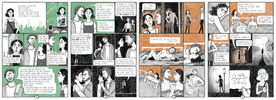 Oisín in Tír Na Nóg graphic novel illustration irish tirnanog