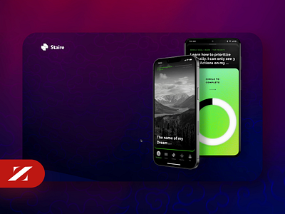 Staire :: A productivity app 1/3 animation colorful design user interface web