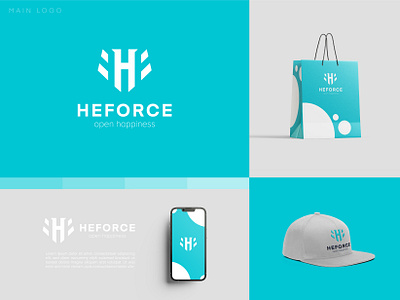 Heforce H-letter logo, Logo Design, Modern logo, Brand identity abstract brand mark branding business logo custom logo designer h letter icon identity letter logo logo logos logotype minimalist modern monogram symbol type typography visual identity