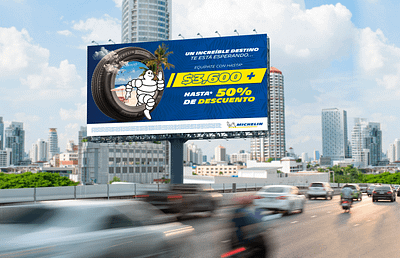 MICHELIN - Summer Season Campaign branding design graphic design logo photoediting photoretouch typography vector