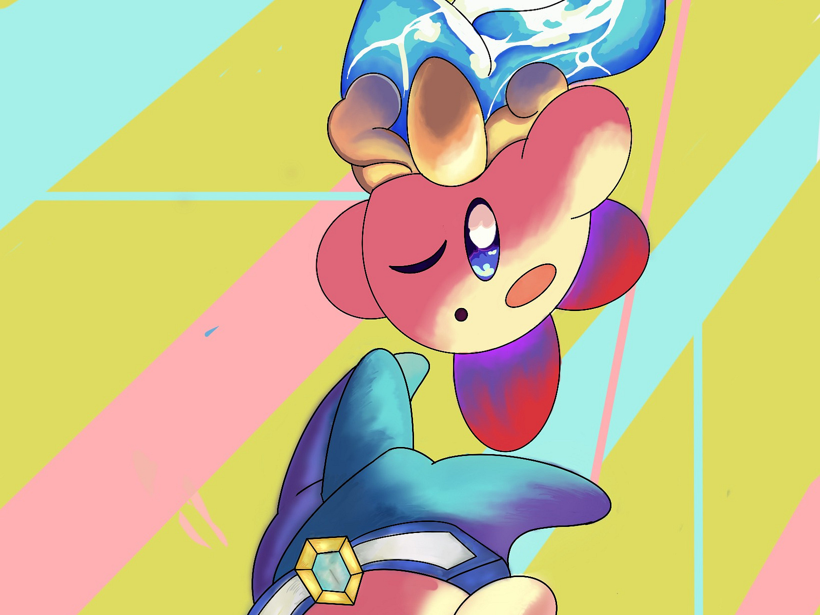 Kirby drawing by Karl Washington on Dribbble