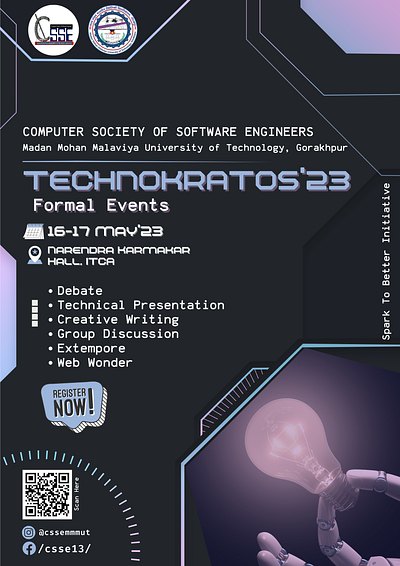 Technokratos Formal Event Graphics design graphic design