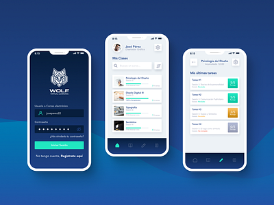 Education App Mobile design ui ux