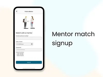 Daily UI 001 daily ui ios mobile design sign up form signup ui ui design