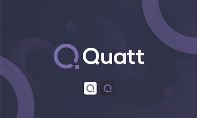 Quatt animation brand design brand identity branding graphic design logo logo folio motion graphics ui